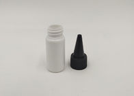 la plastica cosmetica dell'HDPE 30ml imbottiglia la bottiglia di collirii con la copertura del gocciolamento della spina