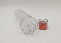 Bottiglia di toner cosmetica di plastica del cappuccio del doppio delle bottiglie dell'ANIMALE DOMESTICO trasparente del cilindro