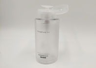 Superficie glassata bottiglie cosmetiche di plastica di bellezza di cura di pelle dell'ANIMALE DOMESTICO con la pompa di olio