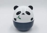 Barattoli vuoti svegli della lozione di forma del panda, barattolo crema bianco per i prodotti di cura del bambino