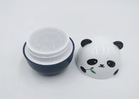 Barattoli vuoti svegli della lozione di forma del panda, barattolo crema bianco per i prodotti di cura del bambino