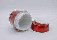 la crema acrilica 30g stona il peso leggero d'imballaggio del cosmetico con il coperchio a vite rosso