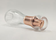 bottiglie cosmetiche di vetro riutilizzabili della lampadina 50ml con la pompa della lozione per l'imballaggio di cura di pelle