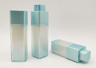 il cosmetico senz'aria di colore 1oz della superficie blu della materia imbottiglia l'imballaggio di cura di pelle
