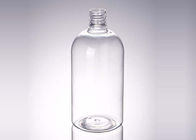 bottiglia di toner di plastica della lozione del chiaro ANIMALE DOMESTICO riutilizzabile di 250ml 8.7oz con il coperchio a vite del cappuccio