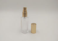 Bottiglia di profumo di viaggio del quadrato 10ml, atomizzatore riutilizzabile del profumo trasparente