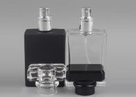 Il nero cosmetico Matt della bottiglia di vetro 50ml 100ml del profumo del Super Clear ha glassato la progettazione