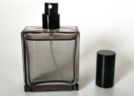 Bottiglia di profumo riutilizzabile di lusso del quadrato 100ml, OEM della bottiglia dello spruzzo di profumo/ODM