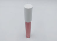 Piccola dimensione vuota di plastica della superficie 10ml di colore di Rosa dei tubi di Lipgloss di bellezza di trucco