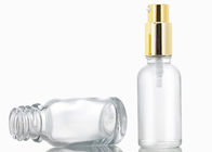 5ml - bottiglie cosmetiche di vetro 100ml con il cappuccio premio del contagoccia del pulsante dell'oro