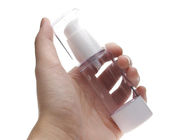 Il cosmetico senz'aria dell'alta trasparenza imbottiglia 15ml - l'OEM 50ml/ODM per il siero