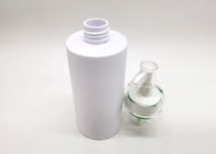 Bottiglie cosmetiche di plastica personali bianche su misura di cura 250ml