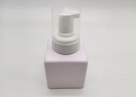 Bottiglie cosmetiche di plastica dell'ANIMALE DOMESTICO rosa 250ml con la pompa della schiuma