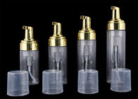 bottiglia della pompa del prodotto disinfettante della mano della schiuma dell'ANIMALE DOMESTICO di 100ml 120ml con la pompa dell'oro