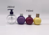 bottiglia globulare della lozione dell'ANIMALE DOMESTICO di 150ml 250ml per l'imballaggio di cura di pelle