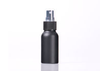 il cosmetico su ordinazione di 30ml 60ml 100ml imbottiglia la bottiglia di alluminio nera dello spruzzo di profumo