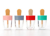Il gelato modella la bottiglia cosmetica della glassa del labbro 5ml dei tubi vuoti di lucentezza
