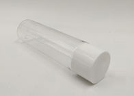 bottiglia di plastica dell'ANIMALE DOMESTICO del cilindro 100ml con il coperchio a vite per l'imballaggio cosmetico