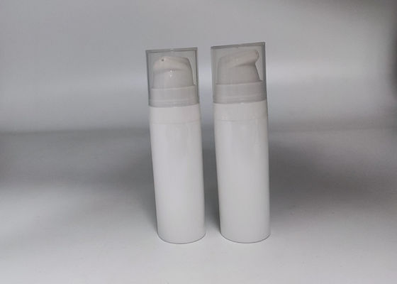 contenitori di stoccaggio cosmetici pp della bottiglia senz'aria biodegradabile variopinta di 20ml 50ml