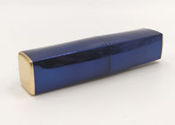 tubi di lusso blu lucidi del rossetto 3g. Campioni liberi dei tubi magnetici del rossetto