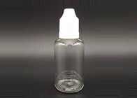 bottiglia di plastica dell'ANIMALE DOMESTICO trasparente 10ml per il cosmetico che imballa con cadere