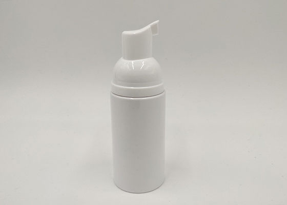 Bottiglia liquida della schiuma delle bottiglie di plastica bianche del cosmetico