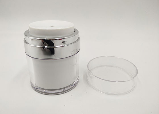 barattolo cosmetico senz'aria di 50g 100g, imballaggio facciale di cura del barattolo crema facciale