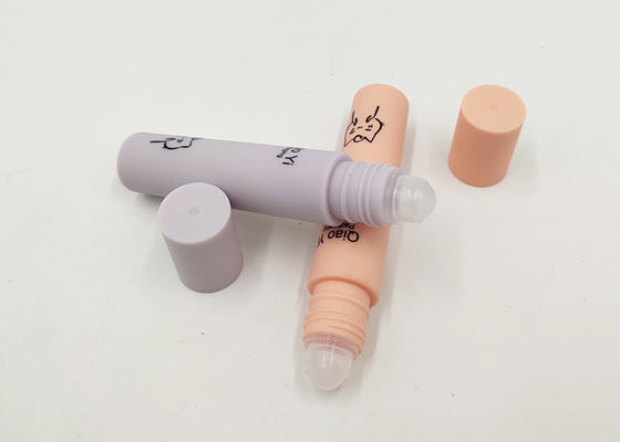Tipo vuoto cosmetico di sigillamento del coperchio a vite dei tubi 3.5g di lucentezza del labbro della palla di rullo