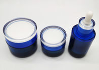 Bottiglia di olio essenziale di vetro d'imballaggio cosmetica del contagoccia di 30ml 30g 50g