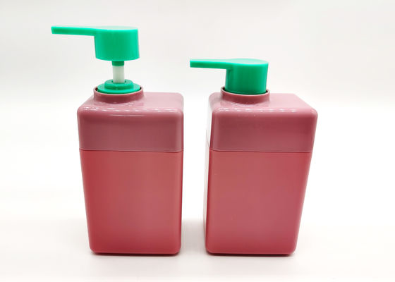 Bottiglie di plastica dell'HDPE rosa di 100ml 250ml con la pompa della lozione