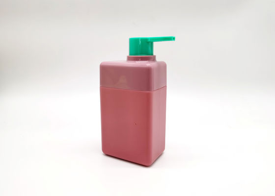 Bottiglie di plastica dell'HDPE rosa di 100ml 250ml con la pompa della lozione