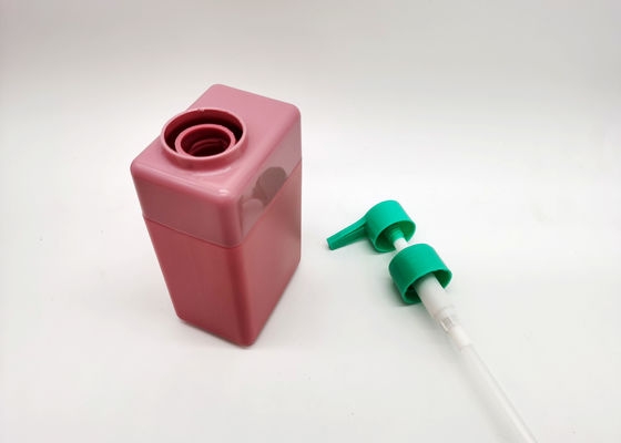 Bottiglie di plastica dell'HDPE rosa di 100ml 250ml con la pompa della lozione