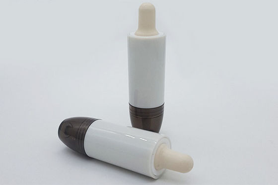 Bottiglie cosmetiche di plastica della fiala dell'essenza del contagoccia 15ML