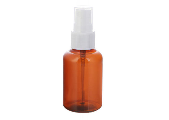 100ml Amber Transparent Plastic Cosmetic Bottles con la pompa dello spruzzatore