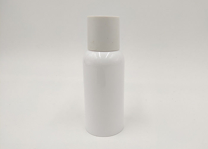 Il cosmetico di plastica di colore bianco imbottiglia la bottiglia di forma di Boston dell'acqua del toner della lozione