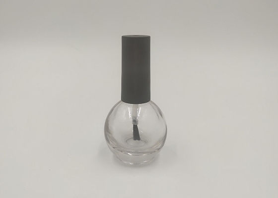 Progettazione di vetro vuota della zucca della bottiglia dello smalto dell'acqua dell'armatura con il cappuccio della spazzola